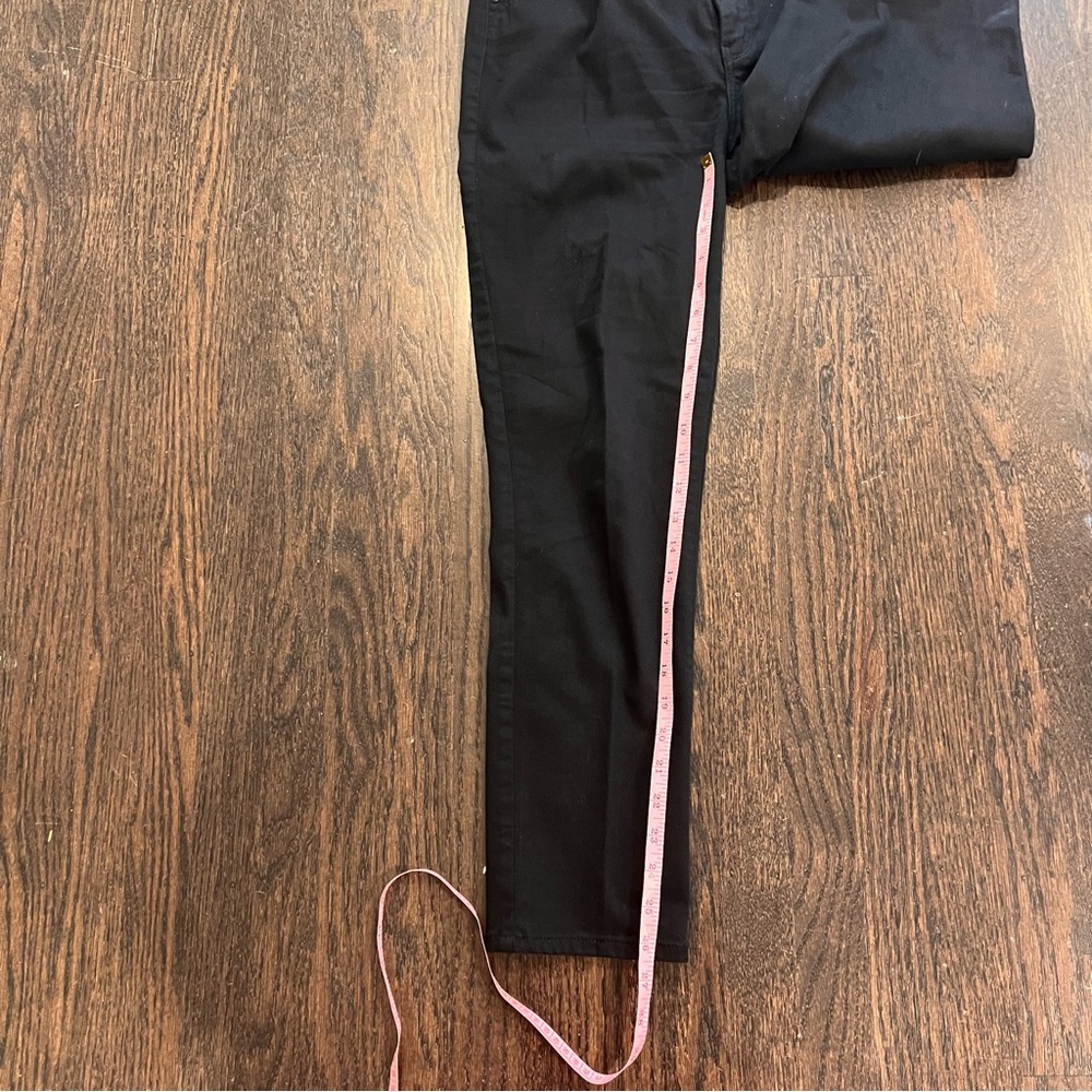 Chico's Black So Slimming Girlfriend Slim Leg Jeans Size 4 - Picture 7 of 9